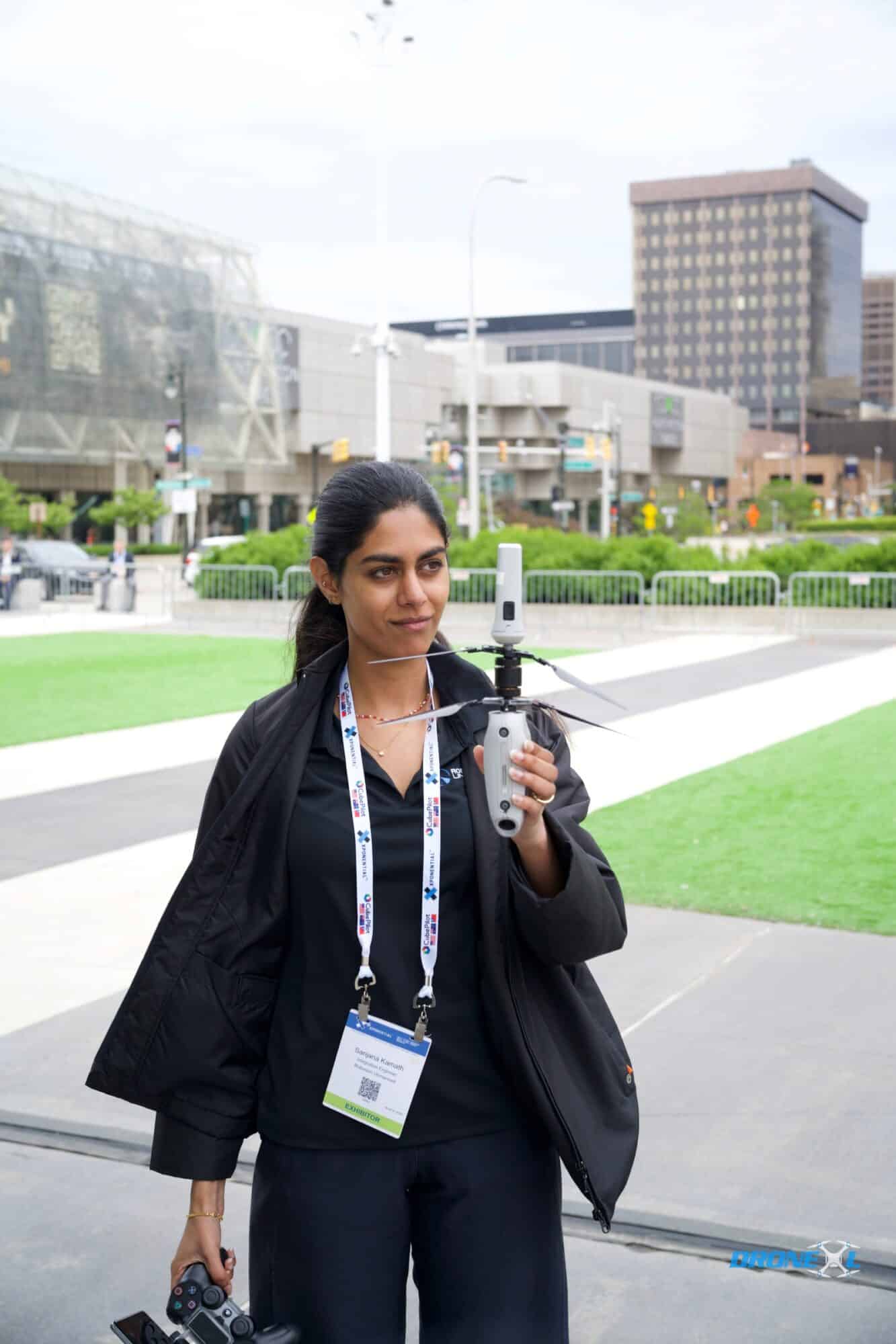 Robinson Unmanned Demos Spirit At Xponential Detroit; Helius Pocket Drone Still A Prototype, Production Pushed To Mid-To-Late Summer 2026