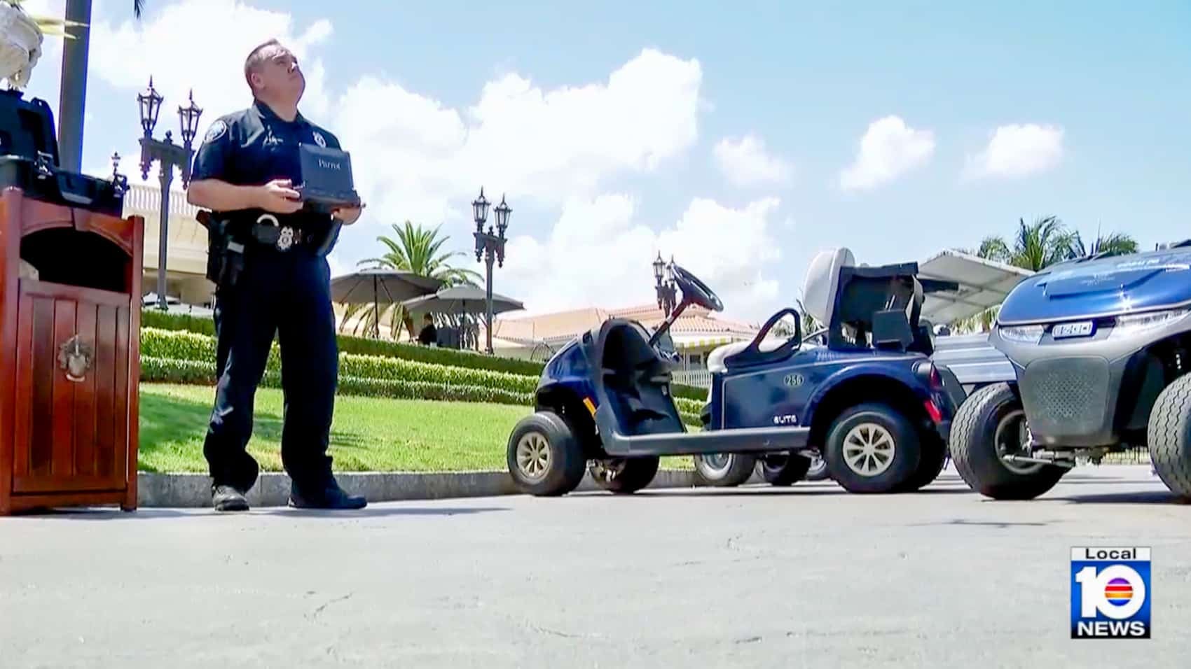Doral Police Deploy Parrot Anafi At Cadillac Championship