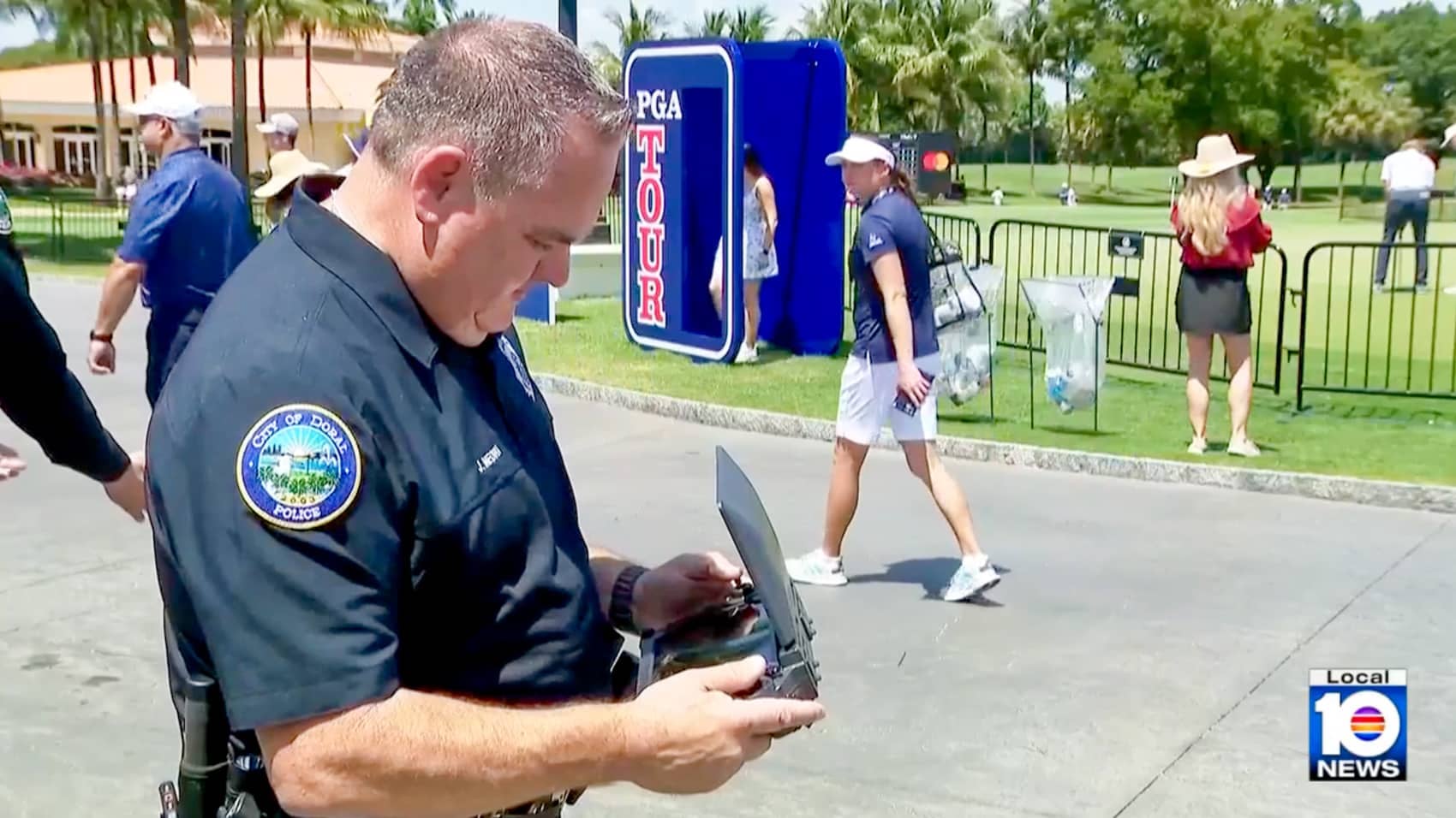 Doral Police Deploy Parrot Anafi At Cadillac Championship