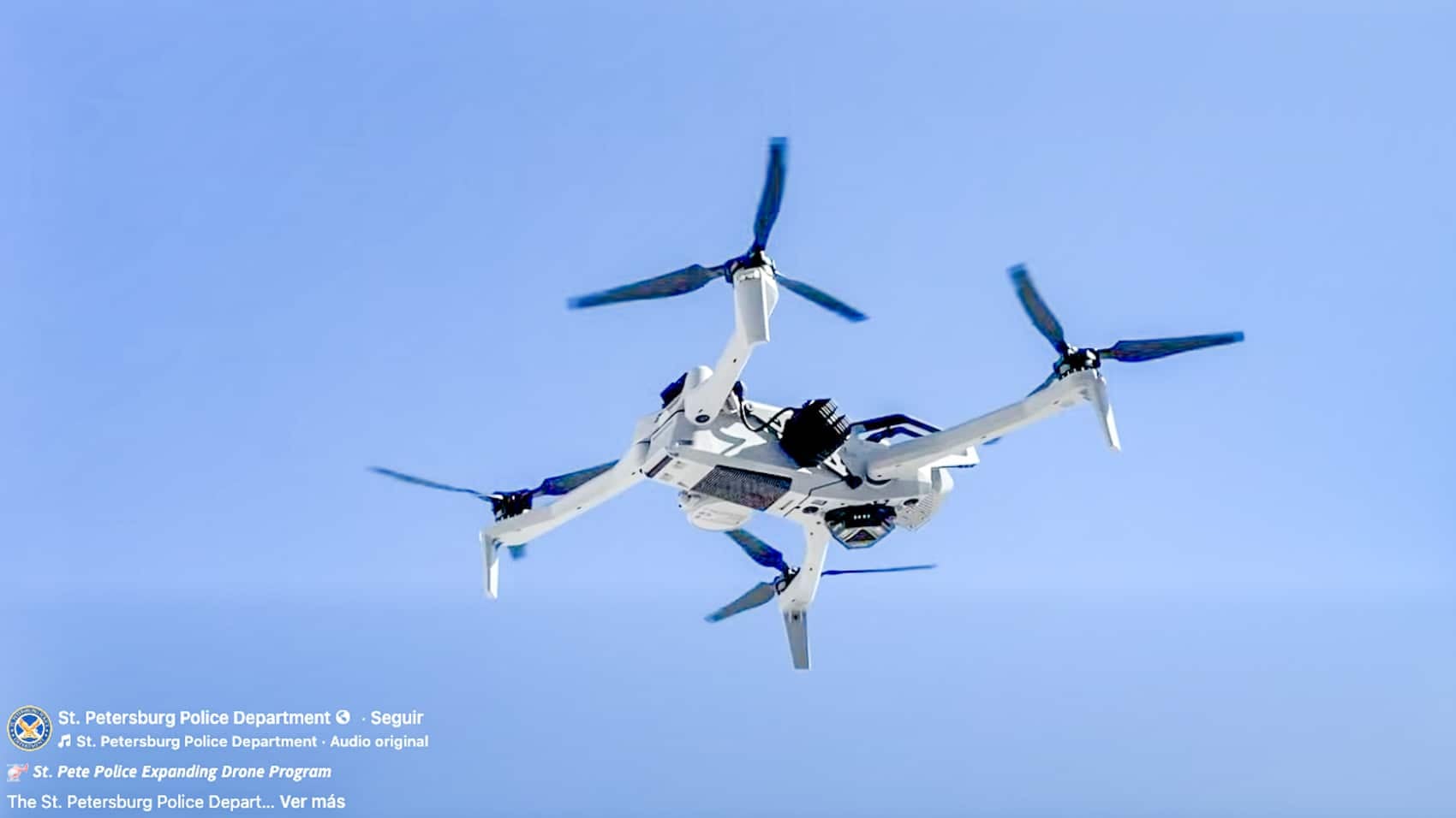 St. Petersburg Pd Puts Skydio X10 Drone Hive On Its Rooftop