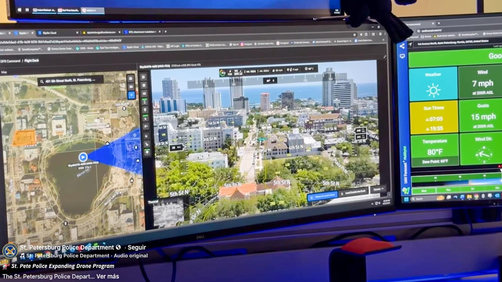 St. Petersburg Pd Puts Skydio X10 Drone Hive On Its Rooftop
