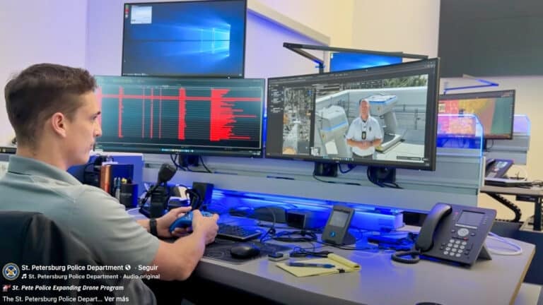 St. Petersburg Pd Puts Skydio X10 Drone Hive On Its Rooftop
