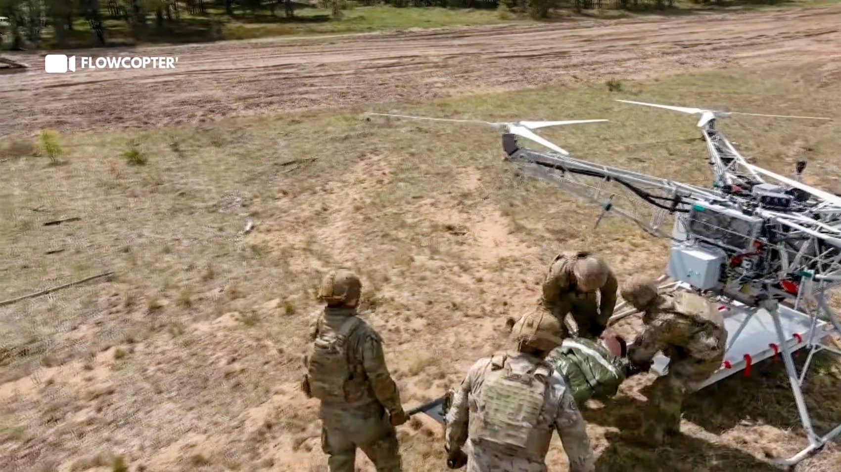 Nato Tests Flowcopter Medevac Drone In Poland Exercise