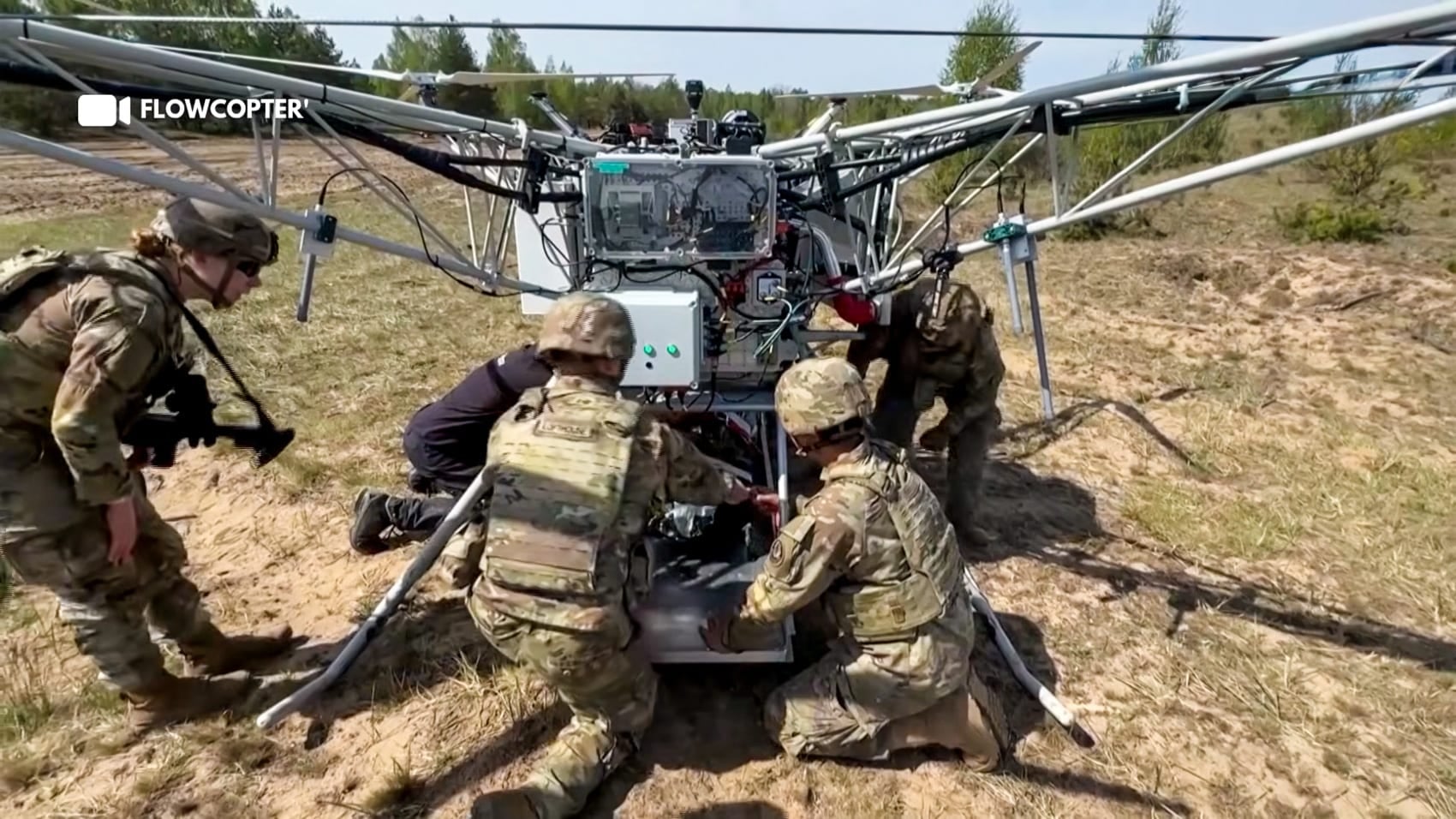 Nato Tests Flowcopter Medevac Drone In Poland Exercise