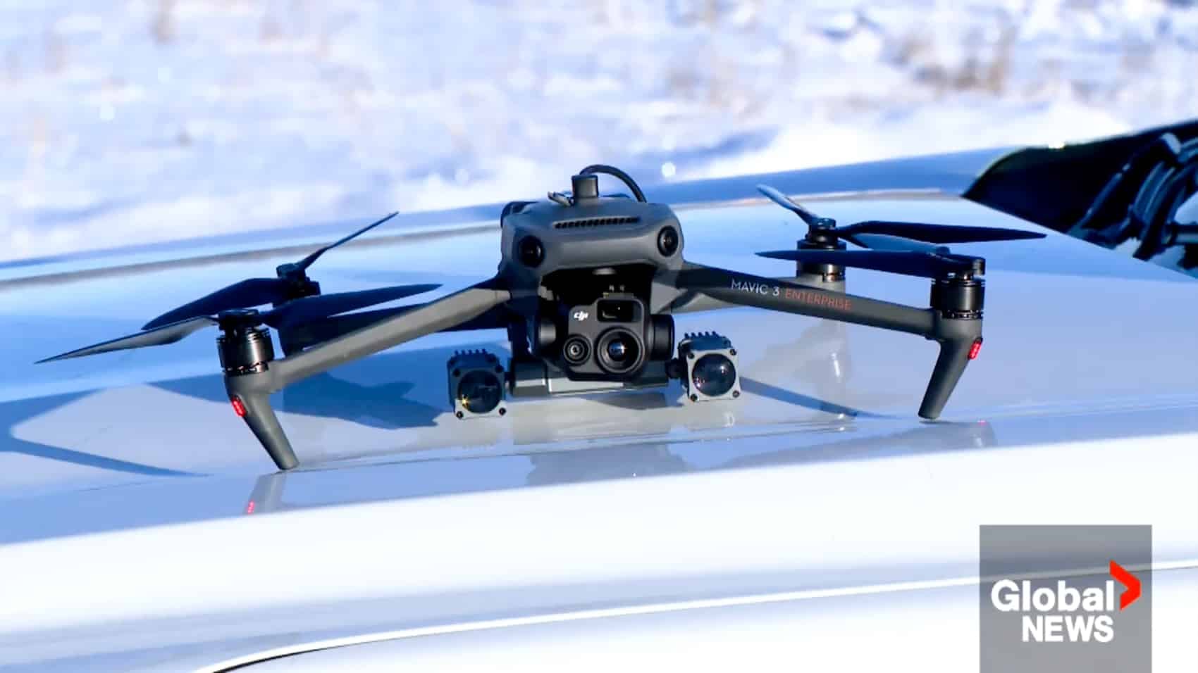 Dji Mavic 3 Enterprise Saves Man In Dumpster At Minus 20