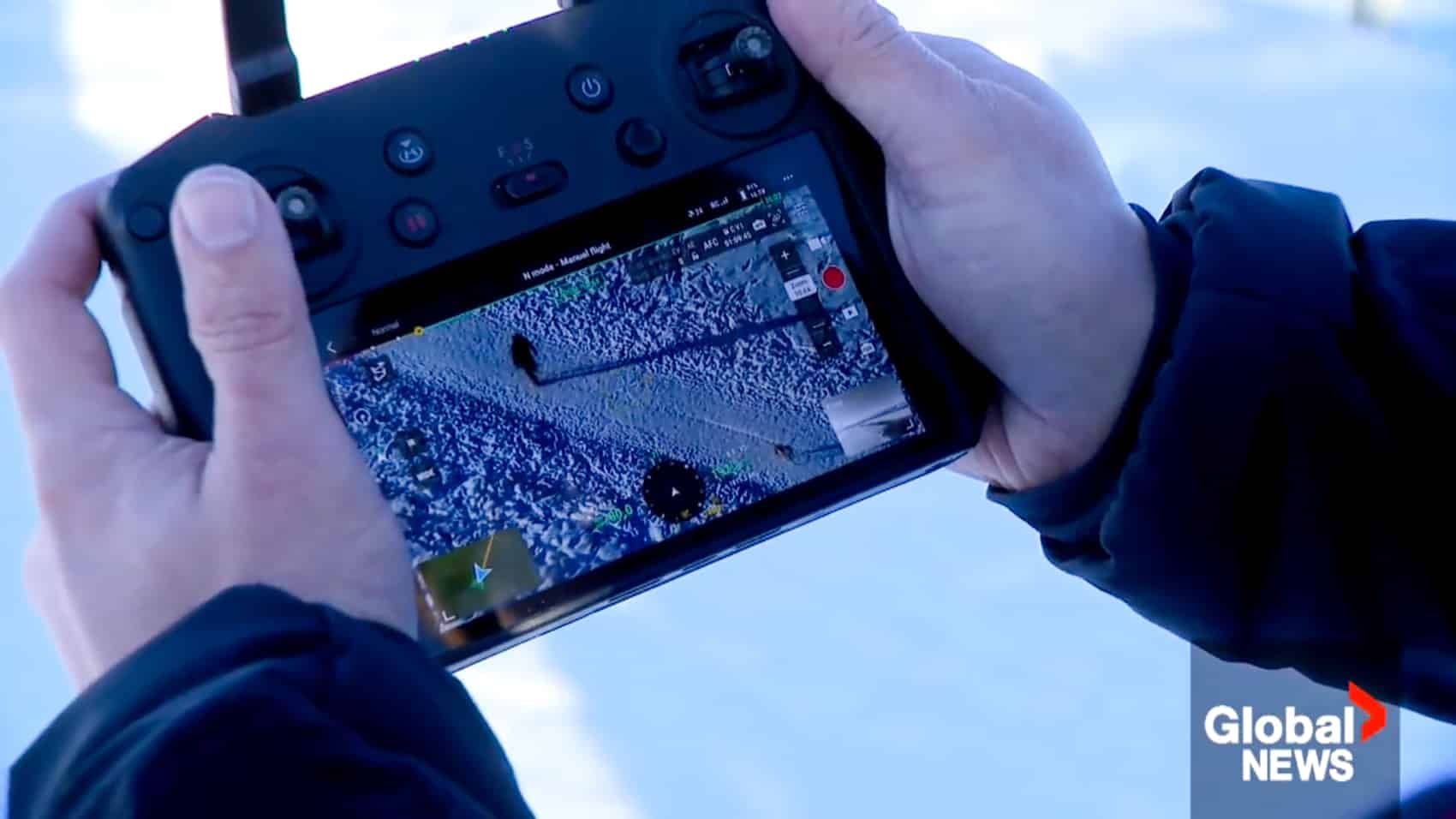 Dji Mavic 3 Enterprise Saves Man In Dumpster At Minus 20
