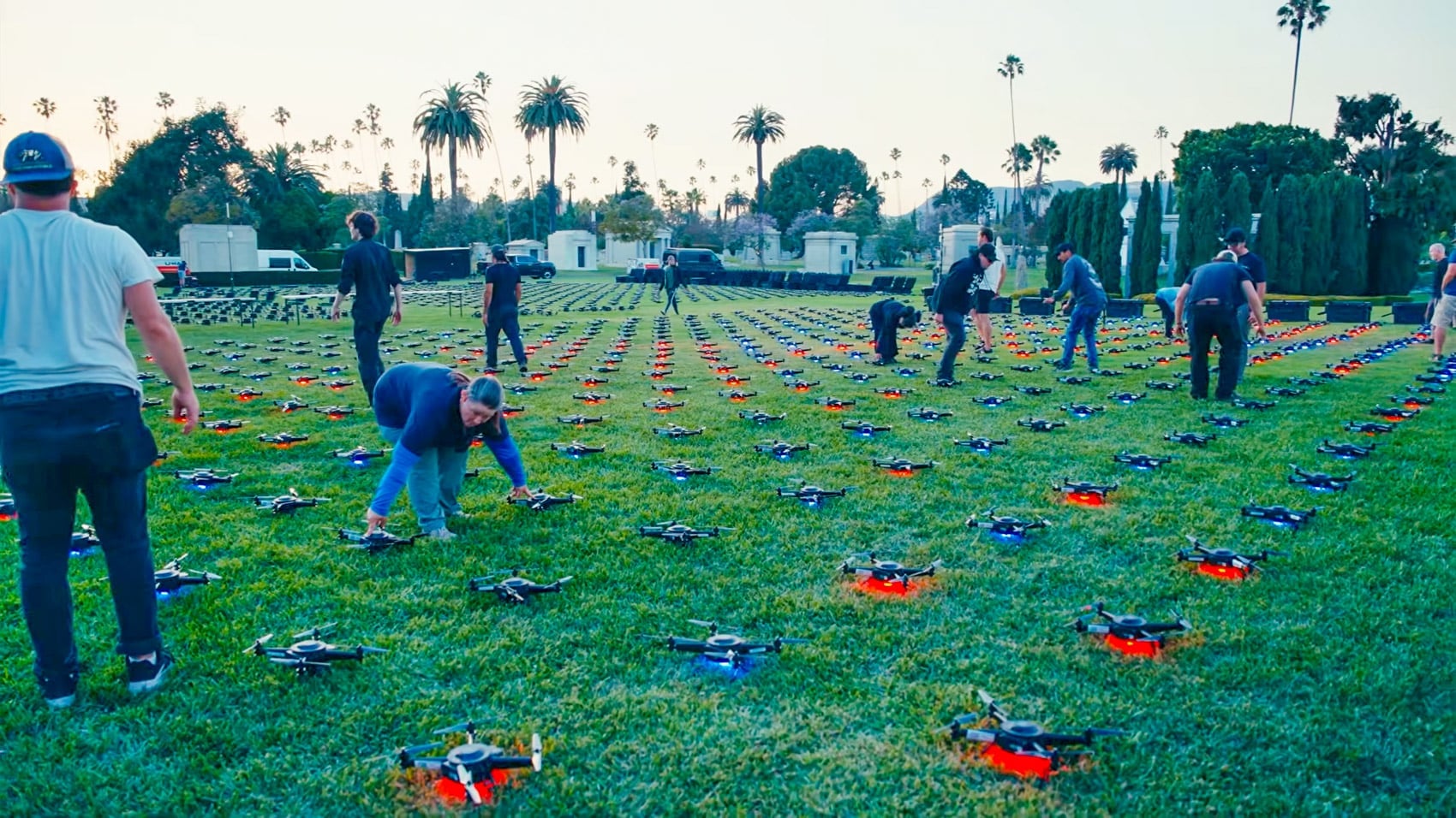 1,600 Drones Break Brightness Record For He-Man
