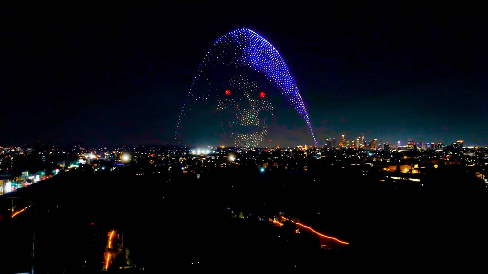 1,600 Drones Break Brightness Record For He-Man