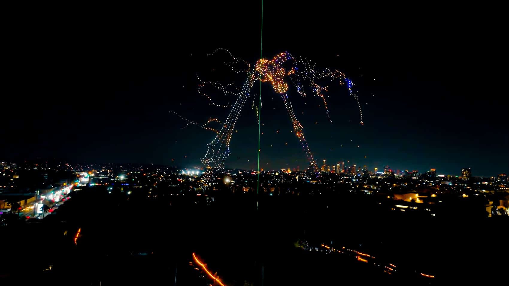 1,600 Drones Break Brightness Record For He-Man