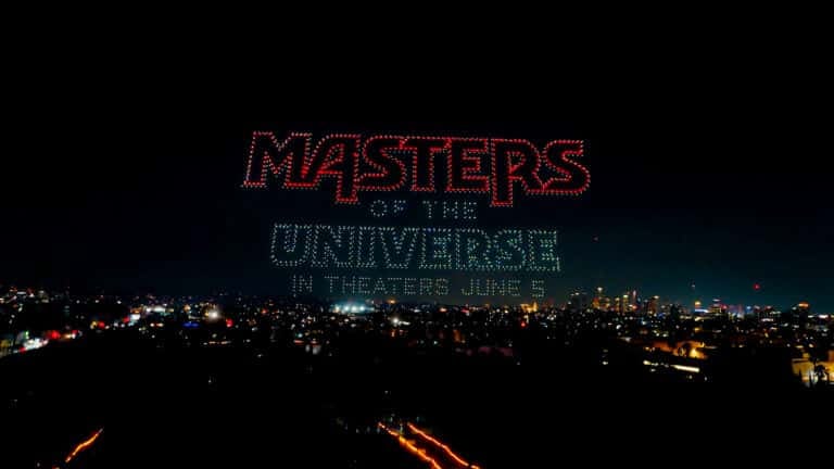 1,600 Drones Break Brightness Record For He-Man