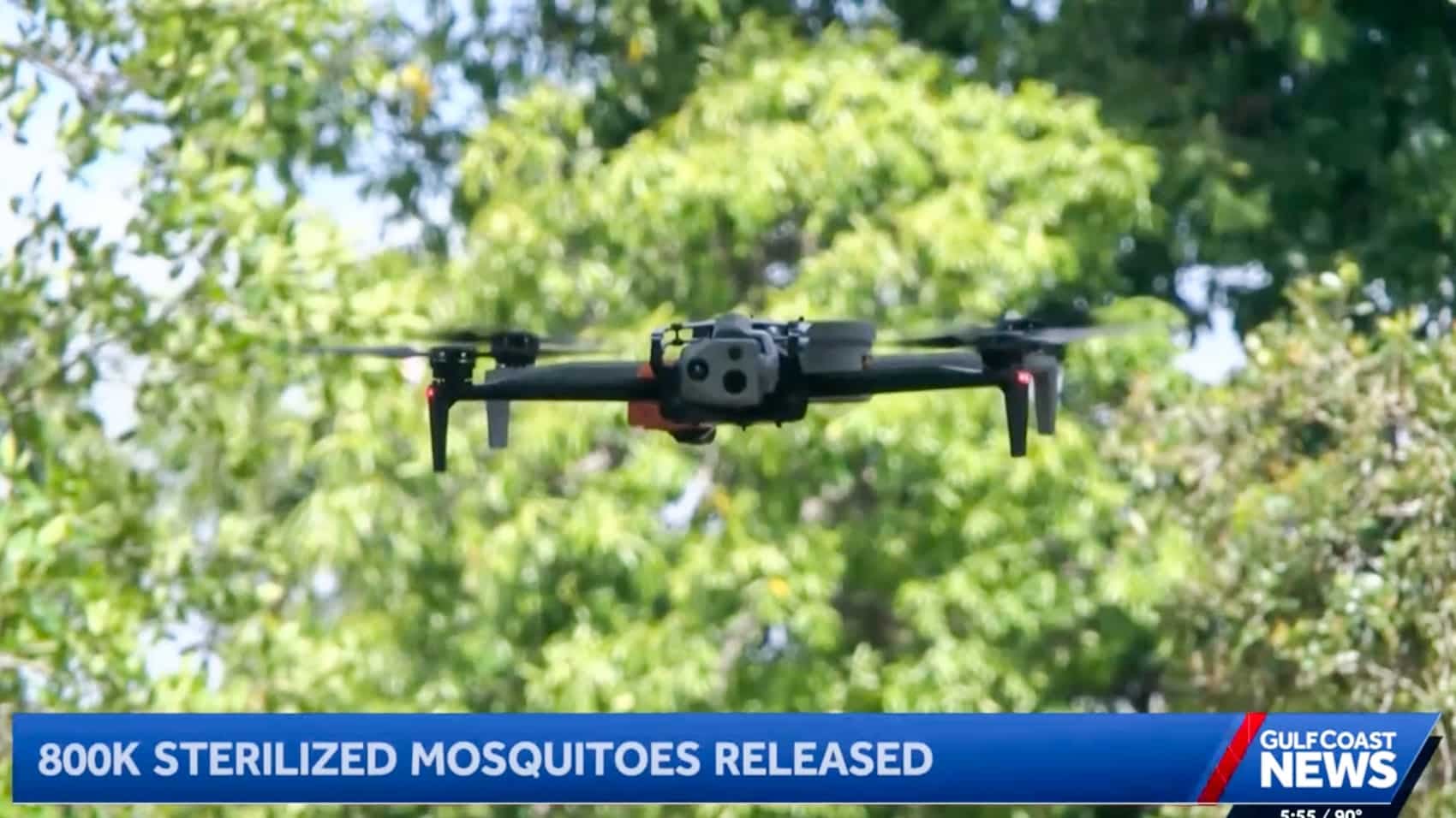 Lee County Deploys Skydio X10 For Sterile Mosquito Releases