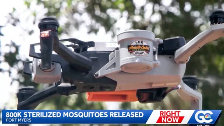 Lee County Deploys Skydio X10 For Sterile Mosquito Releases