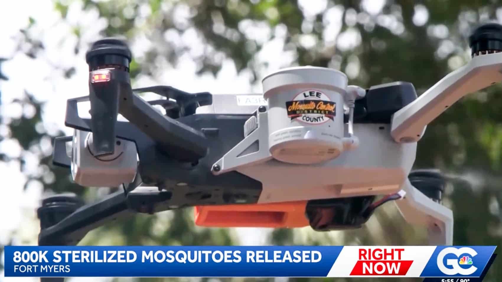 Lee County Deploys Skydio X10 For Sterile Mosquito Releases