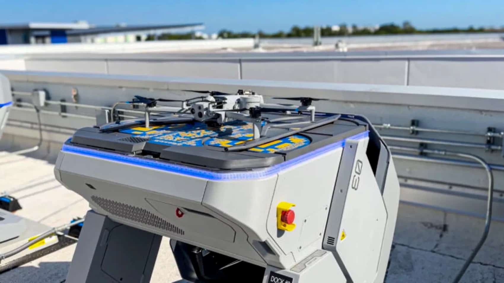 St. Petersburg Pd Puts Skydio X10 Drone Hive On Its Rooftopst. Petersburg Pd Puts Skydio X10 Drone Hive On Its Rooftop
