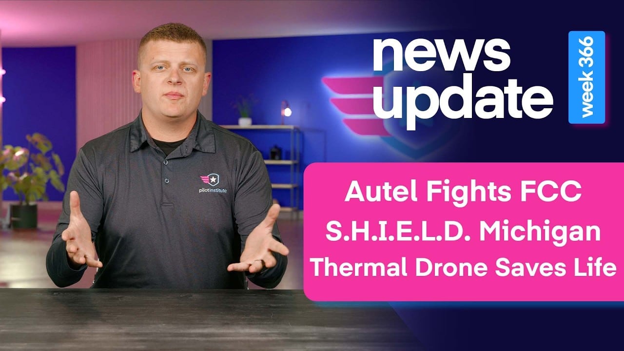 Autel Fights Back Against The Fcc, Michigan Drone Bills Stall, And A Thermal Drone Saves A Life