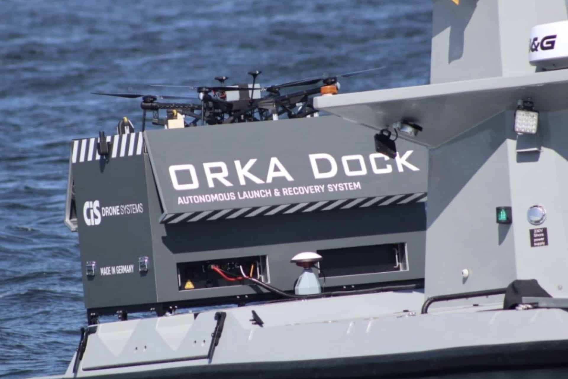 Cis Unveils Orka Dock, A Self-Operating Drone Hangar Built To Launch From Moving Uncrewed Boats