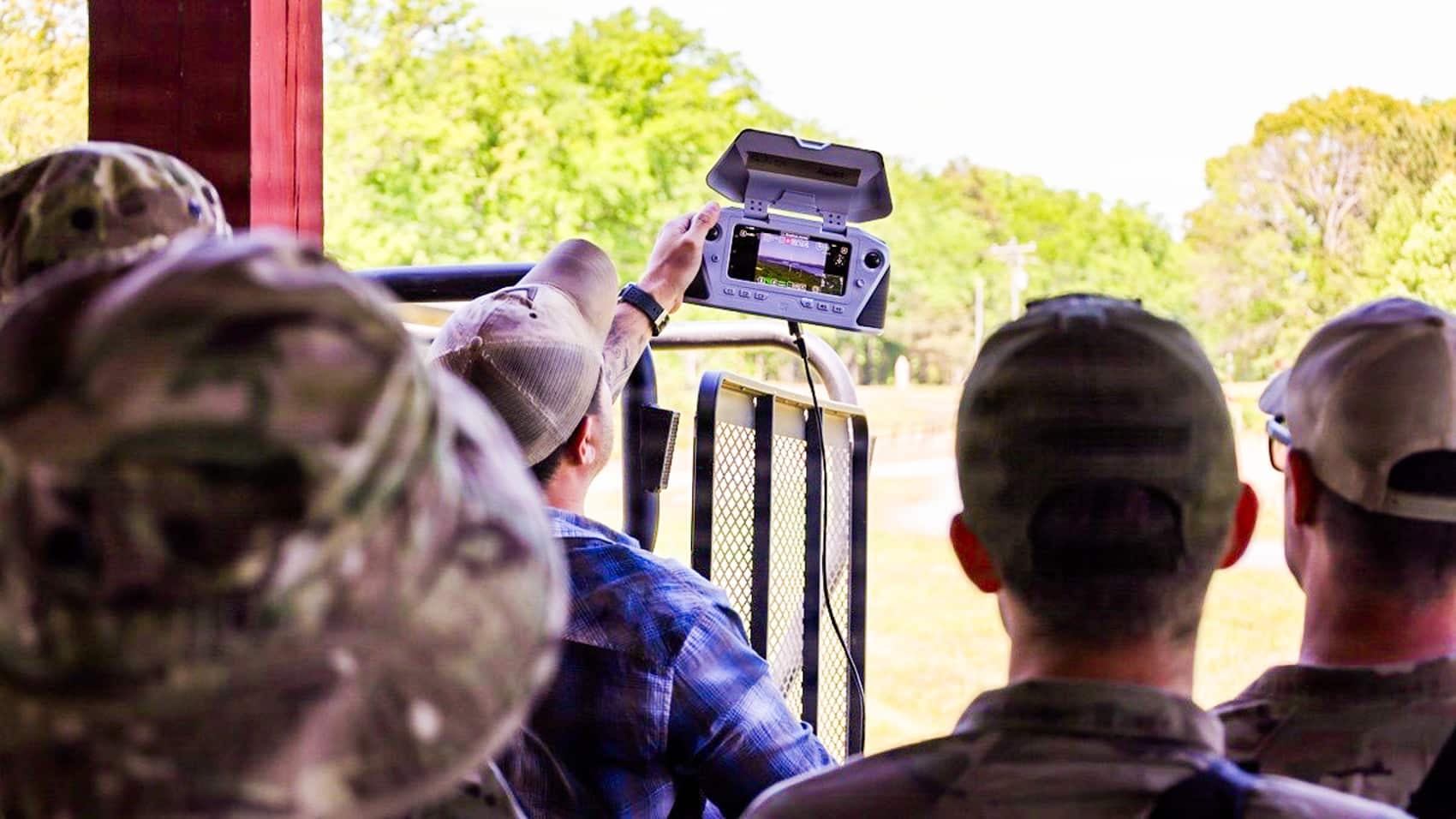 Nc Guard And Uk Forces Train Together On Drone Integration