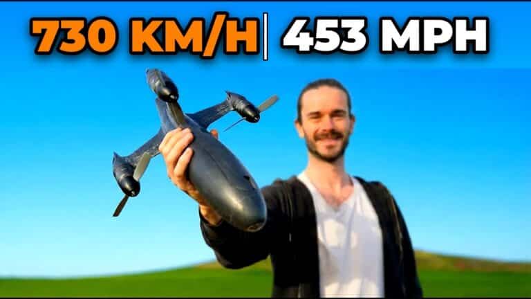 Benjamin Biggs' Blackbird Drone Tops 730 Km/H, But The 685 Km/H Average Won'T Count
