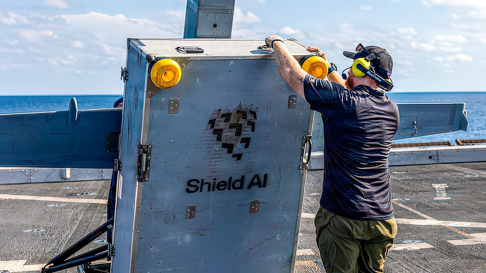 Marines Fly V-Bat Spy Drone From Warship In South China Sea