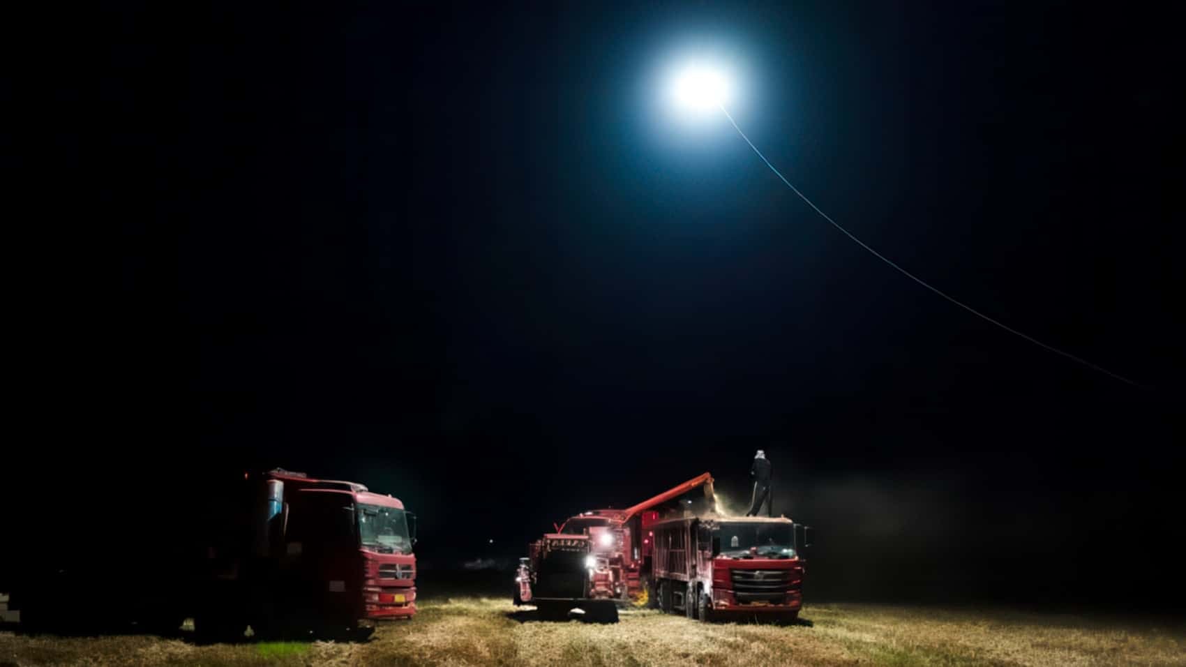 Drones Are Lighting China&Amp;Apos;S Fields For Night Harvest