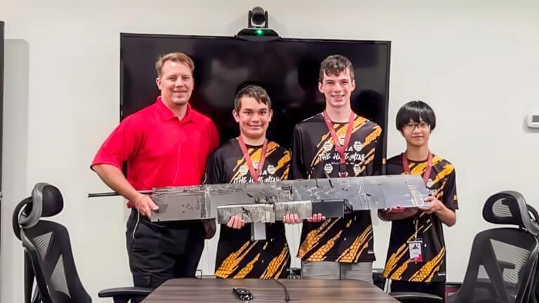 Absi Hosts Hive Mind Robotics Team For Counter-Uas Tour