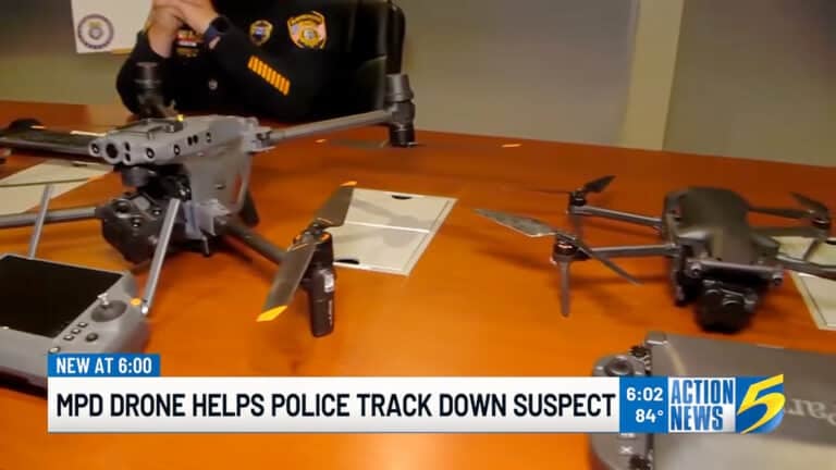 Memphis Police Fly Skydio, Parrot, And Dji Together