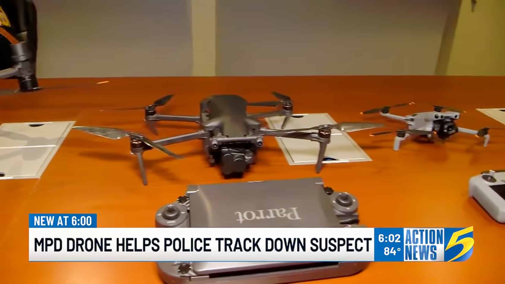 Memphis Police Fly Skydio, Parrot, And Dji Together