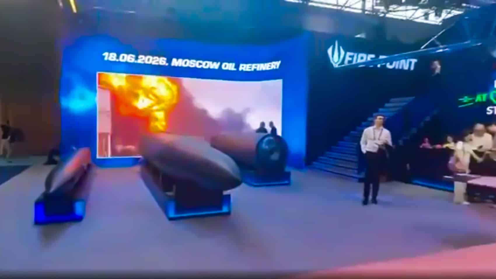 Fire Point Turns A Moscow Strike Into A Trade Show Ad