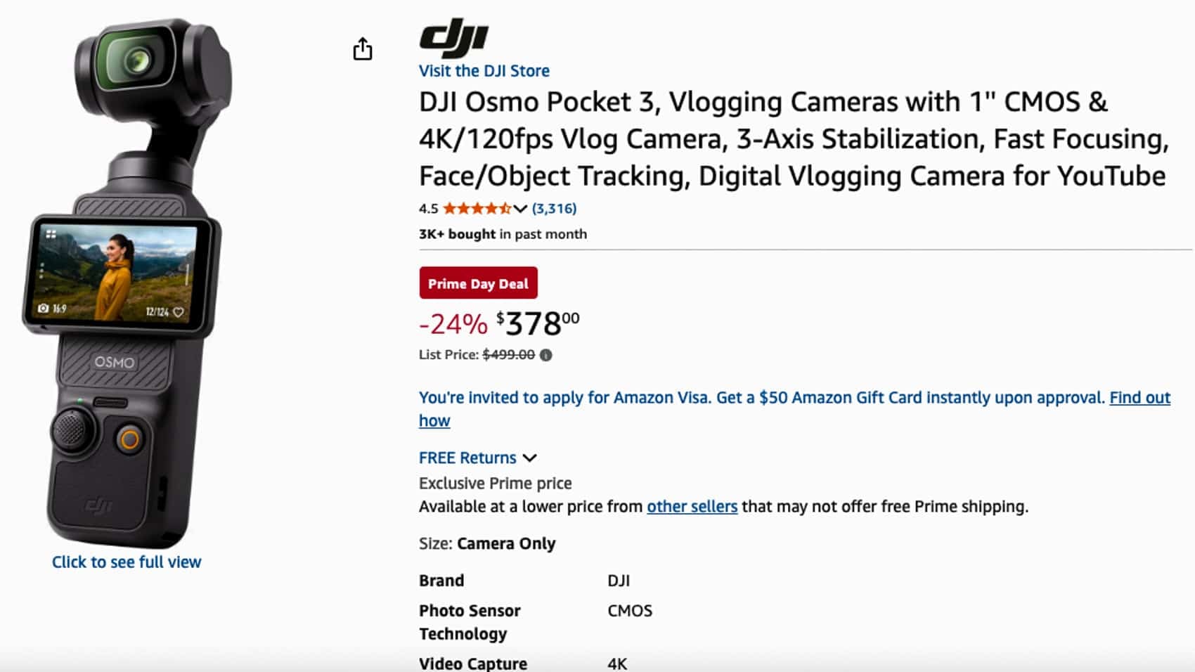 Osmo Pocket 3 Drops To $378—Still Your Best Gimbal