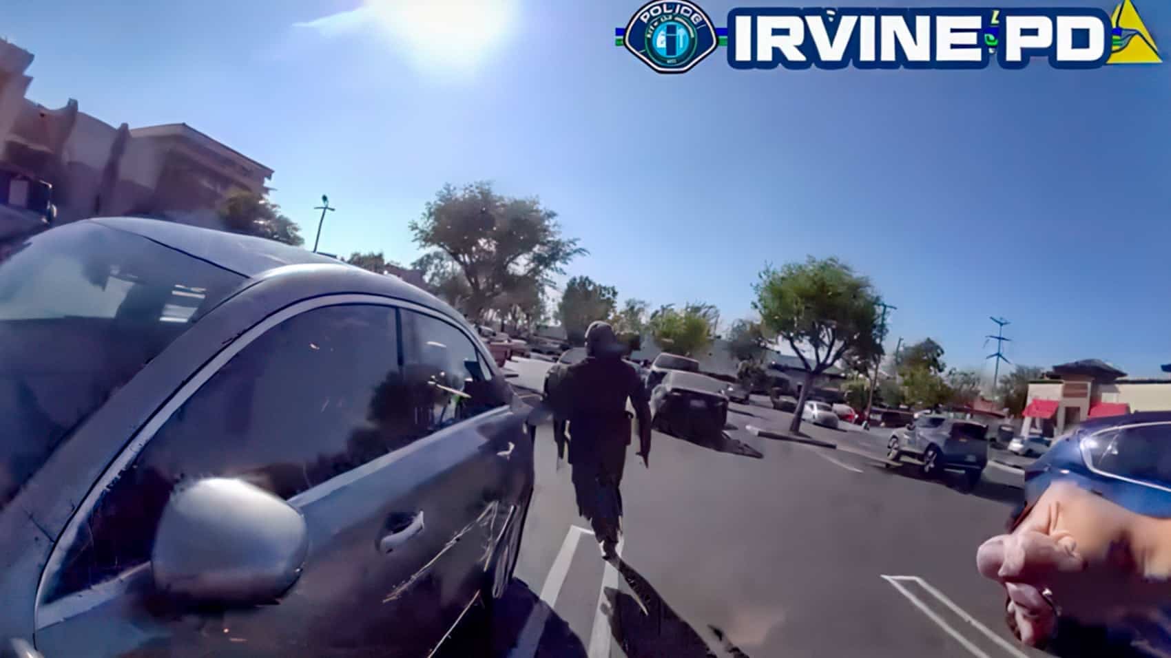 Irvine Police Drone Catches Shoplifter In Truck Bed