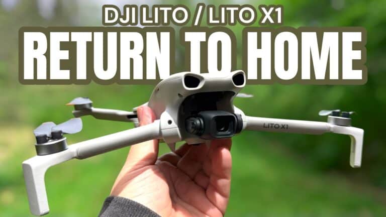 Dji Lito Return To Home Explained: When To Use Optimal Vs. Preset