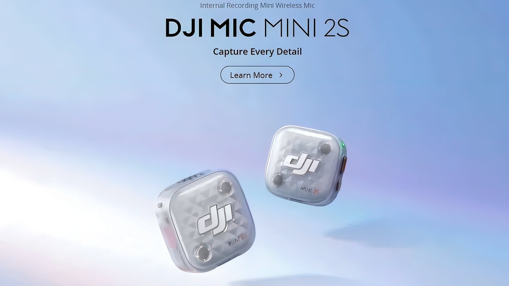 Dji Mic Mini 2S Lands July 2 With On-Board Recording