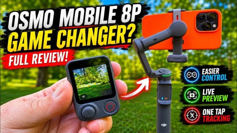 Shawn From Air Photography Reviews The Dji Osmo Mobile 8P After 30 Days. The Detachable Frametap Remote, Live View, And Version 2 Tracking Module Are Standouts.