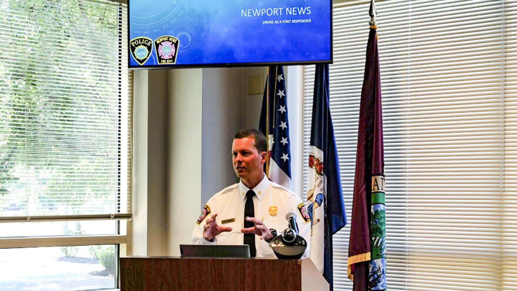 Newport News Sends Drones To 911 Calls In 90 Seconds