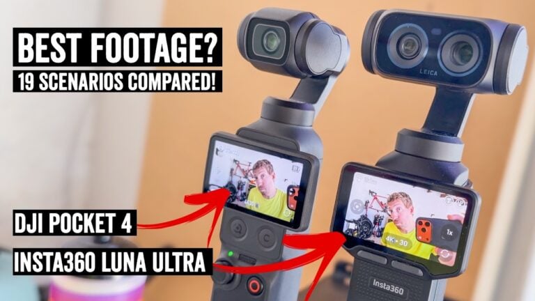 Insta360 Luna Ultra Vs. Dji Pocket 4: My Complete Footage Comparison